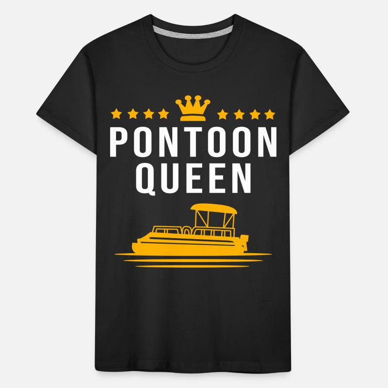 Pontonboot Boot Boote Kinder Premium Bio T-Shirt