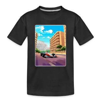 Monte Carlo Circuit Motorsport Race Monaco Race - T-shirt bio Premium Enfant - noir - Devant