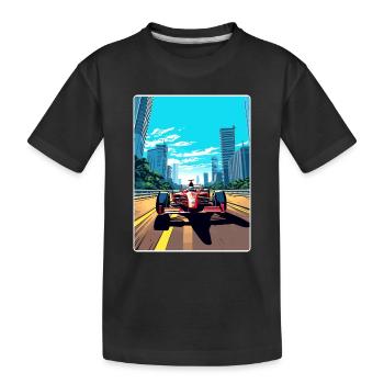 Circuit de Sao Paulo Motorsport Race Brésil Voyage - T-shirt bio Premium Enfant - noir - Devant