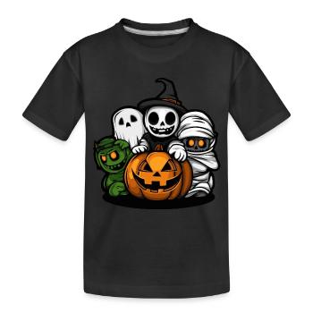 Halloween Comic Party Trick Or Treat - T-shirt bio Premium Enfant - noir - Devant