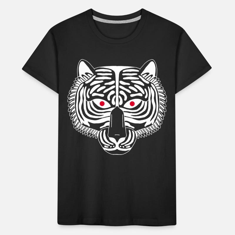 Tigre blanc T-shirt bio Premium Enfant