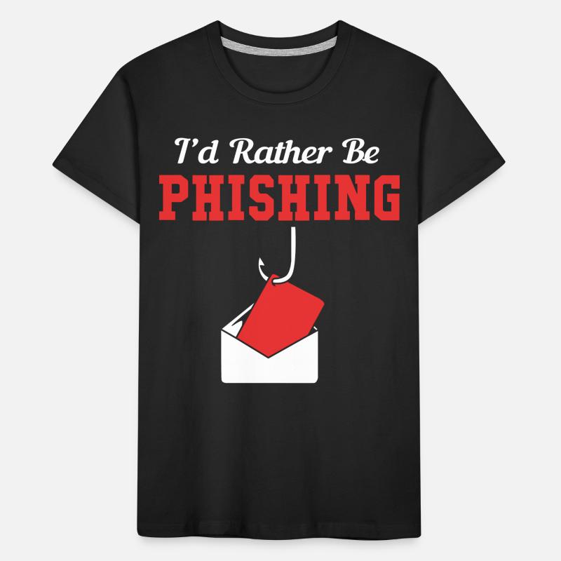 Cybersecurity Cyber Programmierer Hacker Kinder Premium Bio T-Shirt