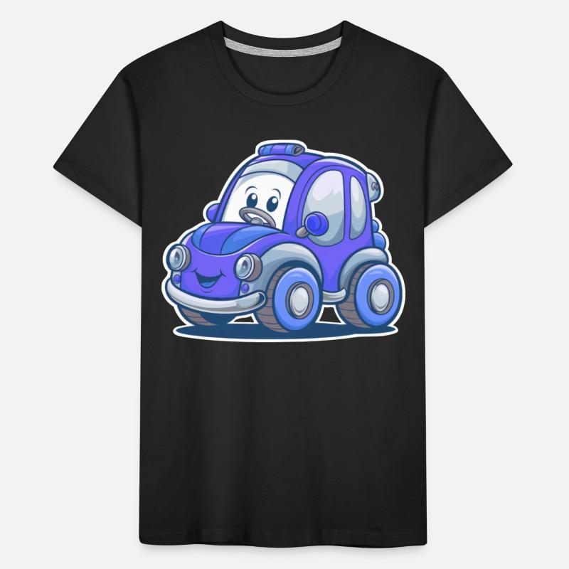 Süßes Auto Kinder Premium Bio T-Shirt