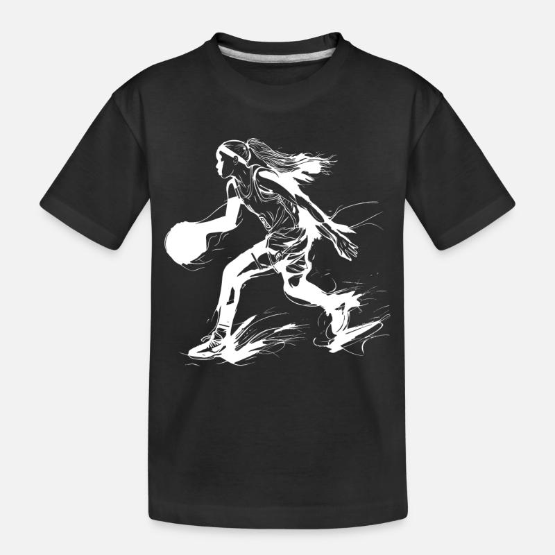 Basketteur - T-shirt bio Premium Enfant - noir