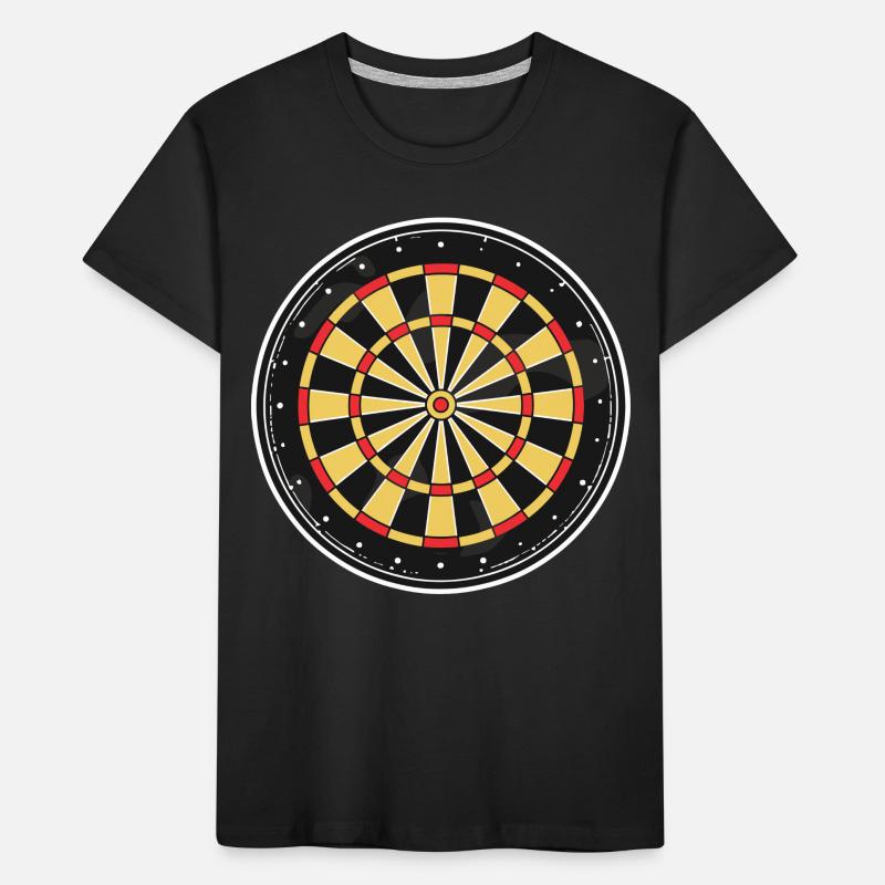 Graphique du jeu de fléchettes T-shirt bio Premium Enfant