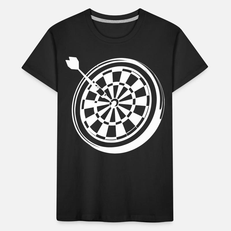 Dessin de fléchettes T-shirt bio Premium Enfant