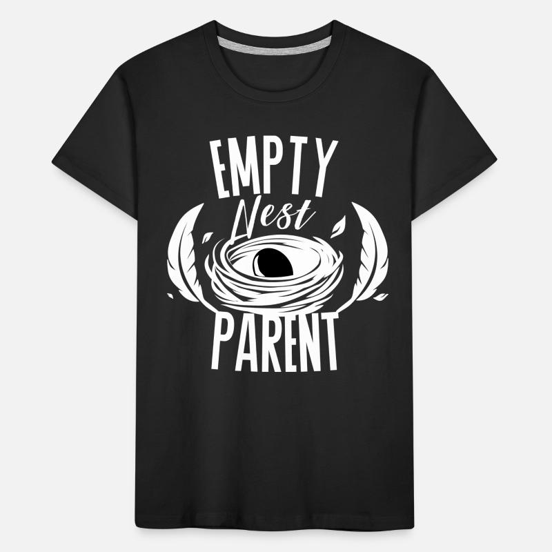Parent de nid vide – Conception minimale des Eltern T-shirt bio Premium Enfant