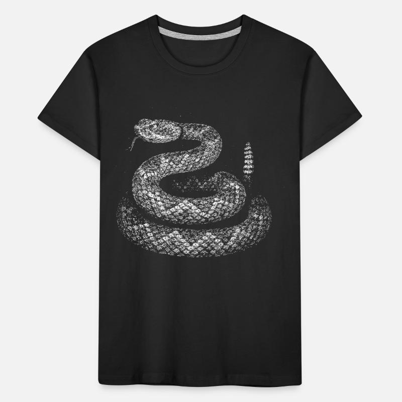 Snake Kids' Premium Organic T-Shirt