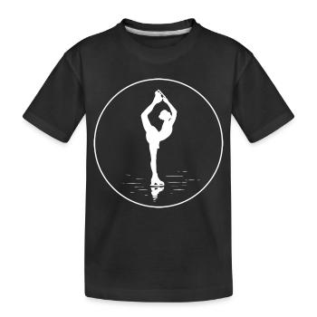 L’élégance sur les coureurs - T-shirt bio Premium Enfant - noir - Devant