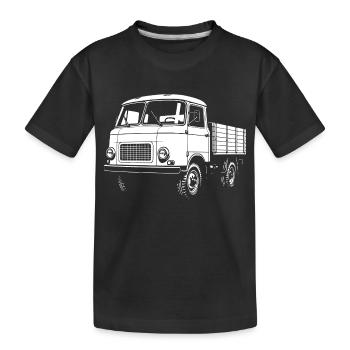 Légende de la RDA sur roues Description : - T-shirt bio Premium Enfant - noir - Devant