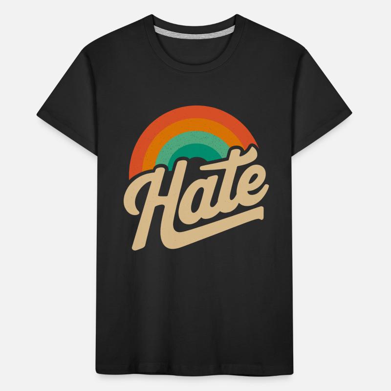 Hate aber auf eine nette weise Kinder Premium Bio T-Shirt