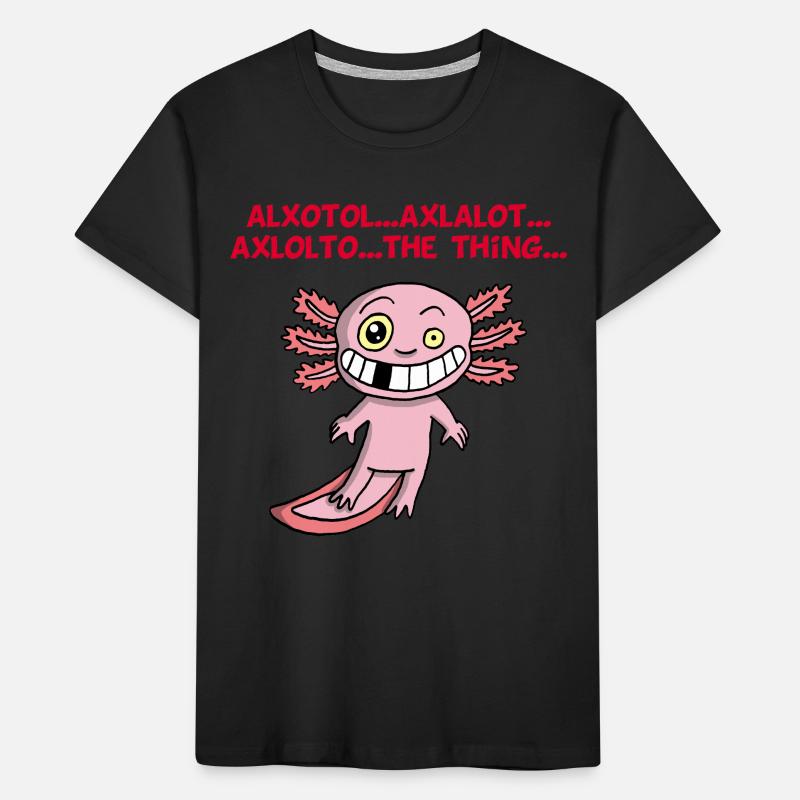 Axolotl Kinder Premium Bio T-Shirt