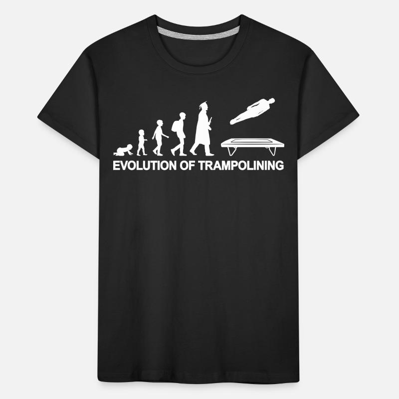 Evolution Trampoline T-shirt bio Premium Enfant