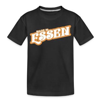 Essen - parce que c’est votre ville ! - T-shirt bio Premium Enfant - noir - Devant