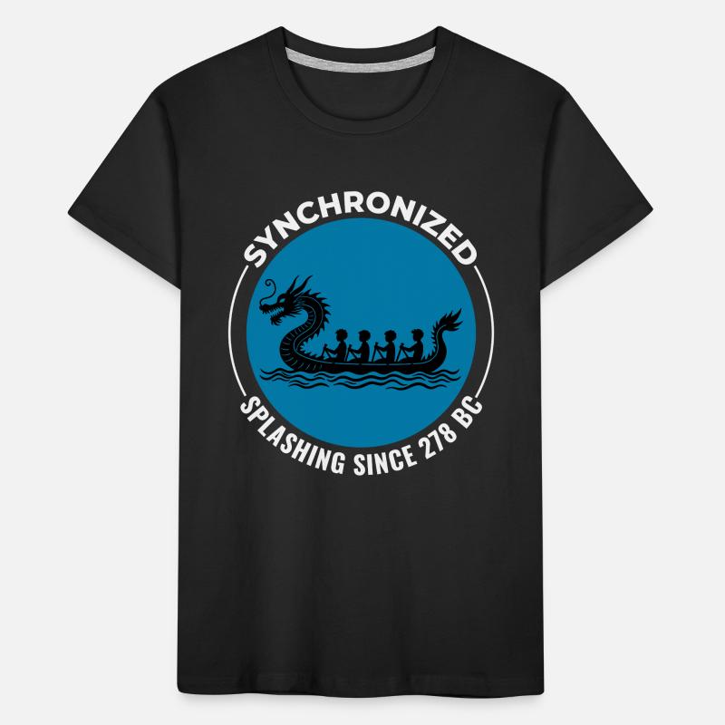 Conception de pagayage synchronisé T-shirt bio Premium Enfant