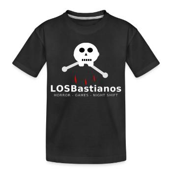 La « Nuit sanglante » de LosBastiano – Skull & Bones - T-shirt bio Premium Enfant - noir - Devant