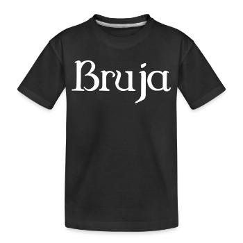 Bruja Sorcière Halloween - T-shirt bio Premium Enfant - noir - Devant