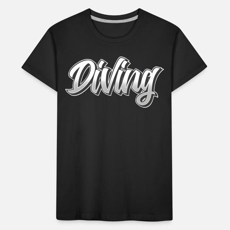 Plonger T-shirt bio Premium Enfant
