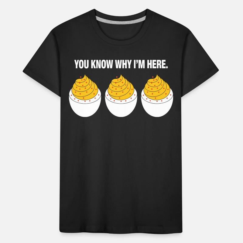 Gefüllte Eier Kinder Premium Bio T-Shirt