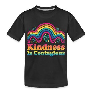 Kindness Emotional Learning Teacher SEL - T-shirt bio Premium Enfant - noir - Devant