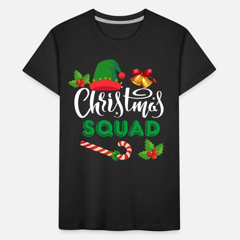 Weihnachtskader Kinder Premium Bio T-Shirt