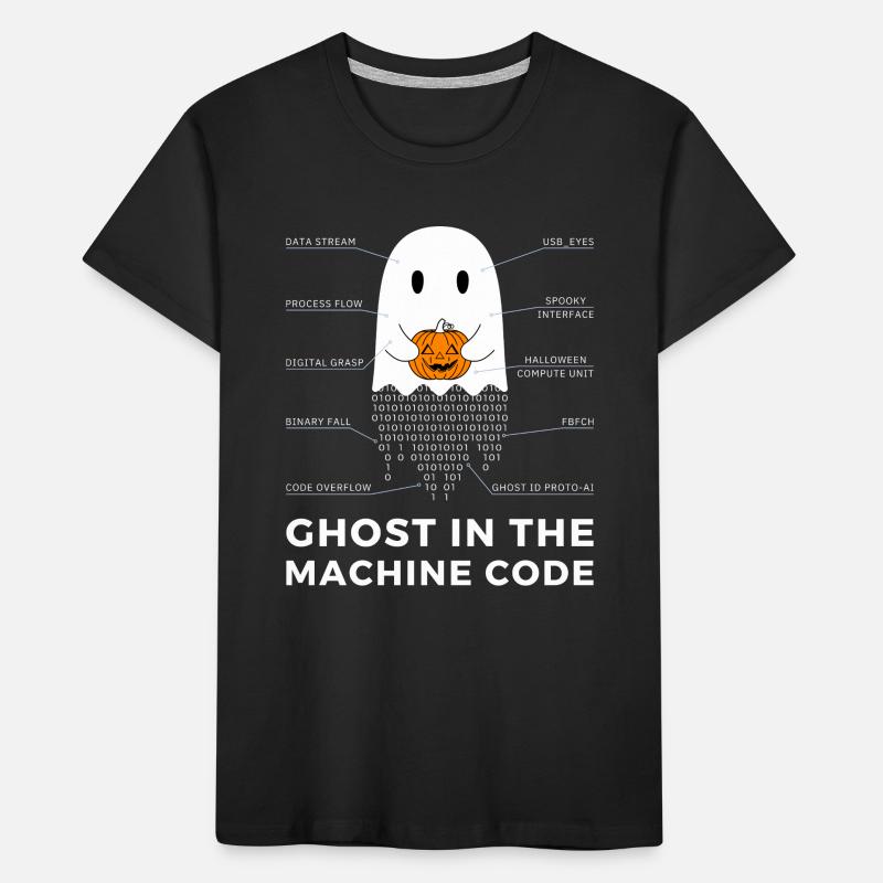 Funny Coder, Programmer Halloween T-Shirt Kids' Premium Organic T-Shirt