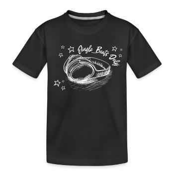 Jingle Beats Only - Musique Noël Avent - T-shirt bio Premium Enfant - noir - Devant