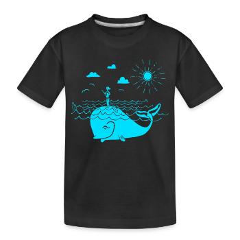 SOUPER - T-shirt bio Premium Enfant - noir - Devant