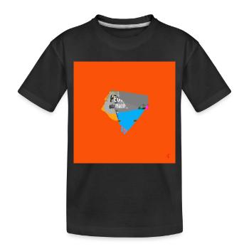 TEXTURA_DE_COLOR_#20 - Kinder Premium Bio T-Shirt - Schwarz - Vorne