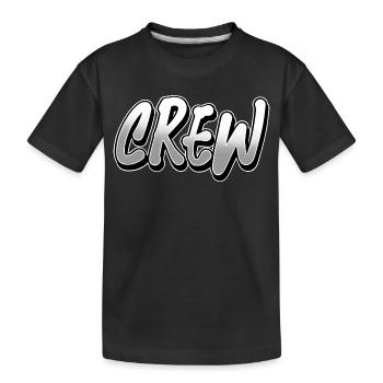 équipage - T-shirt bio Premium Enfant - noir - Devant