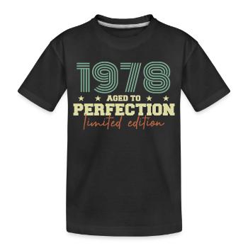 1978 - T-shirt bio Premium Enfant - noir - Devant