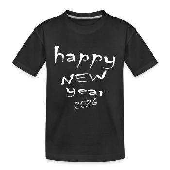 Happy New Year 2026 - T-shirt bio Premium Enfant - noir - Devant