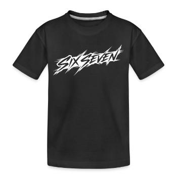six sept - T-shirt bio Premium Enfant - noir - Devant