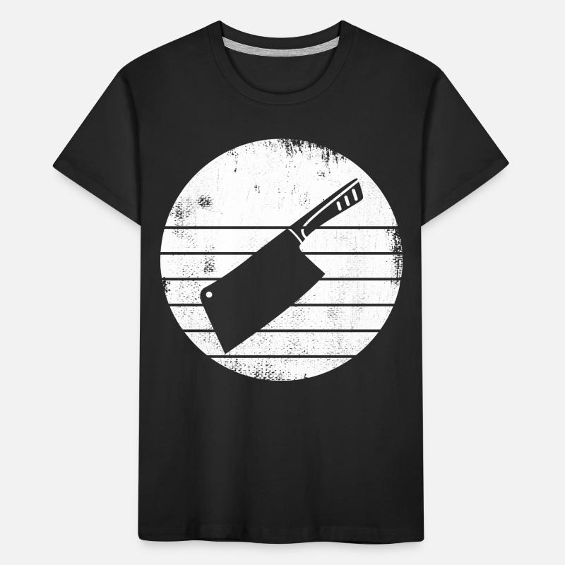 Hackmesser Kinder Premium Bio T-Shirt
