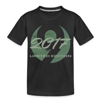 9. Geburtstag 2017 Jungen und Mädchen Geschenk - Kinder Premium Bio T-Shirt - Schwarz - Vorne