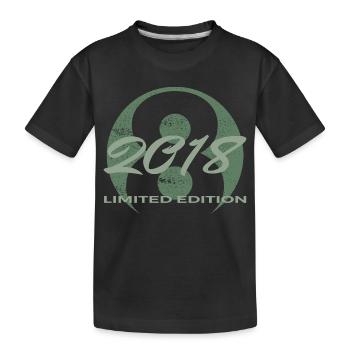 8e anniversaire 2018 cadeau garçons et filles - T-shirt bio Premium Enfant - noir - Devant