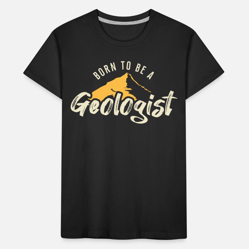 Né pour devenir géologue T-shirt bio Premium Enfant