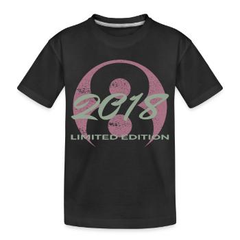 8e anniversaire 2018 cadeau garçons et filles - T-shirt bio Premium Enfant - noir - Devant