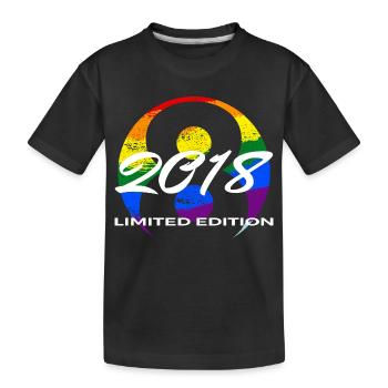 8e anniversaire 2018 cadeau garçons et filles - T-shirt bio Premium Enfant - noir - Devant
