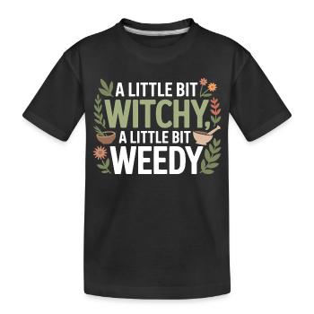 Spécialiste botanique clinique certifié en vêtements - T-shirt bio Premium Enfant - noir - Devant
