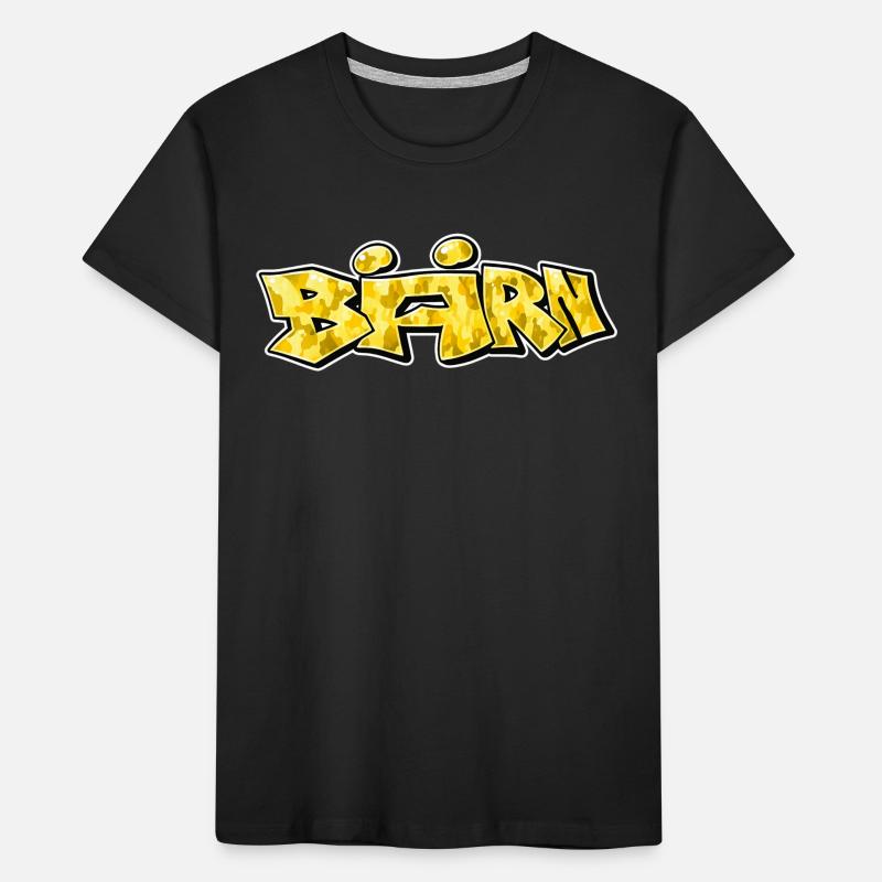 Bärn Graffiti Kinder Premium Bio T-Shirt