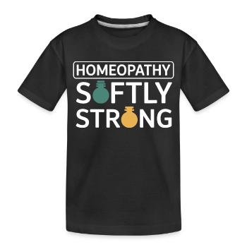 Certified Clinical Micro-Dose Specialist Gear  - Kids' Premium Organic T-Shirt - black - Front
