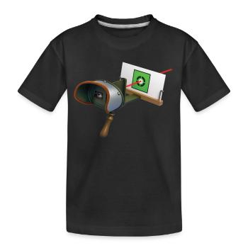 STEREOSCOPE - geek & scifi - T-shirt bio Premium Enfant - noir - Devant