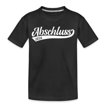 Graduation 2026 - Kids' Premium Organic T-Shirt - black - Front