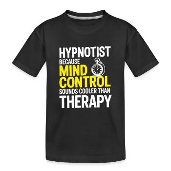 Certified Clinical Neuro-Behavioral Specialist  - Kids' Premium Organic T-Shirt - black - Front