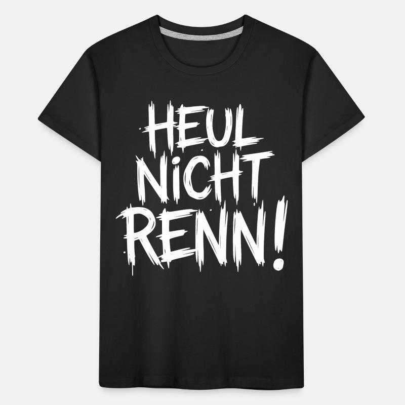 Don't cry Run! Kids' Premium Organic T-Shirt