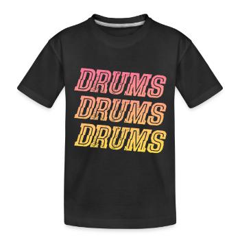 Batterie Batterie Batterie - T-shirt bio Premium Enfant - noir - Devant