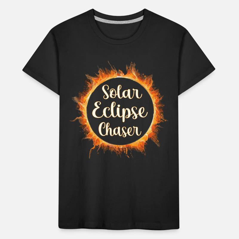 Solar eclipse chaser Kinder Premium Bio T-Shirt