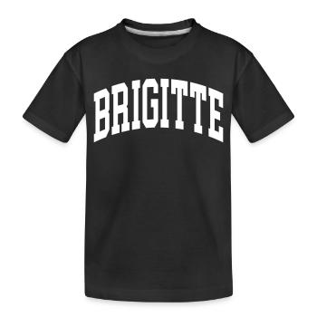 Anne - Kids' Premium Organic T-Shirt - black - Front