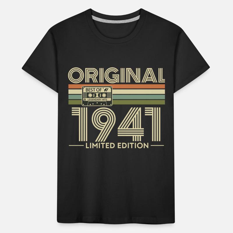 Originale limitierte Ausgabe von 1941 Kinder Premium Bio T-Shirt